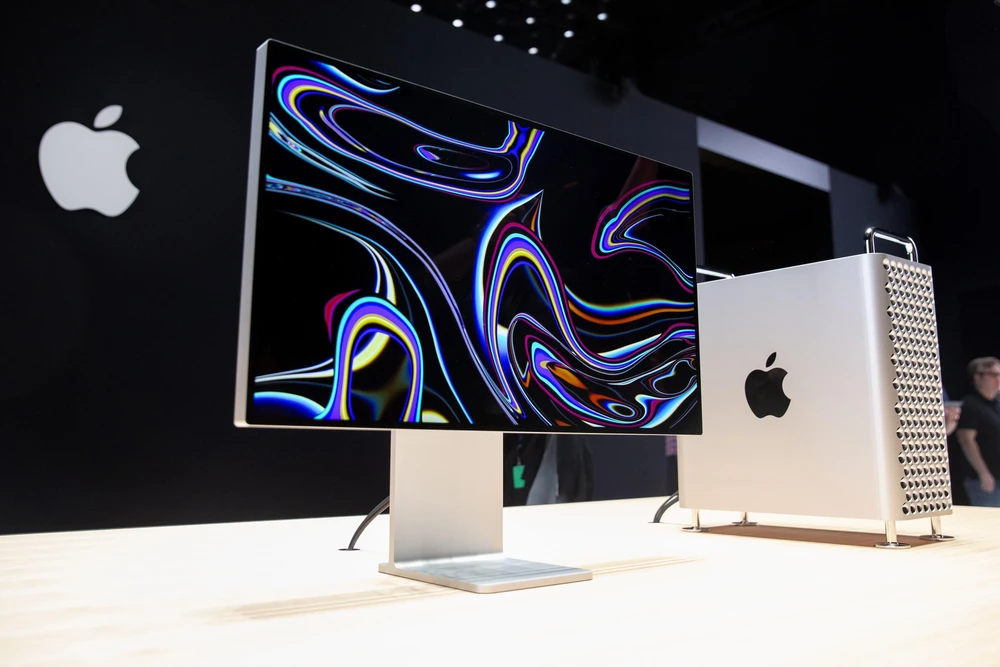 Ảnh tư liệu: Sản phẩm máy tính Mac Pro mới của Apple được giới thiệu tại phòng trưng bày ở San Jose, bang California, Mỹ tháng 6/2019.(Nguồn: AFP/TTXVN)
