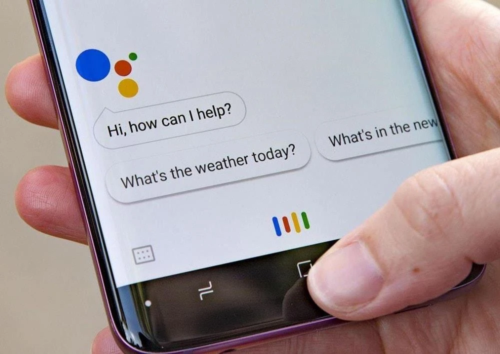 Giao diện ứng dụng trợ lý ảo Google Assistant trên điện thoại di động. (Nguồn: smart-gsm.com)