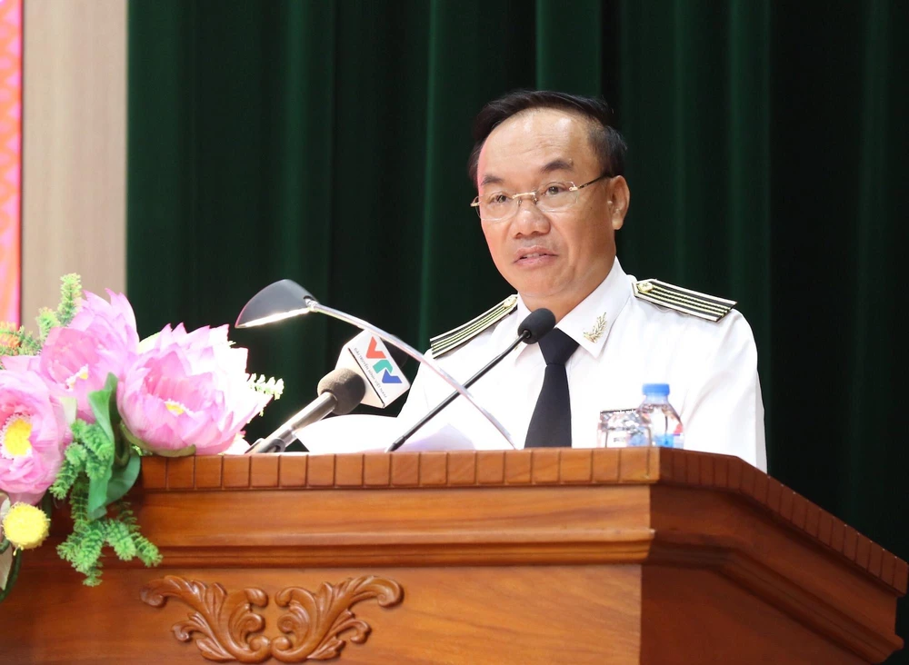 Phó Tổng Kiểm toán Nhà nước Đoàn Xuân Tiên. (Ảnh: PV/Vietnam+)