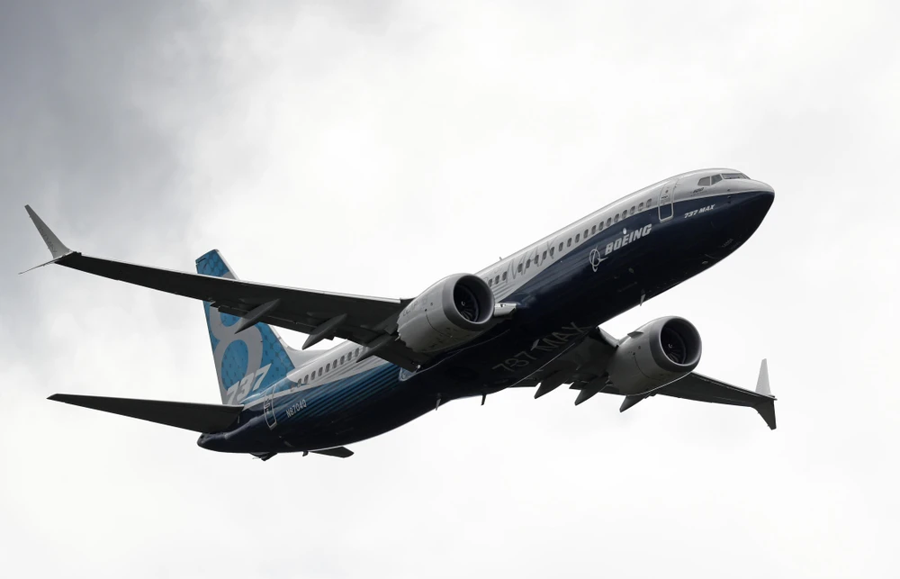 Máy bay Boeing 737 Max. (Nguồn: AFP/TTXVN)