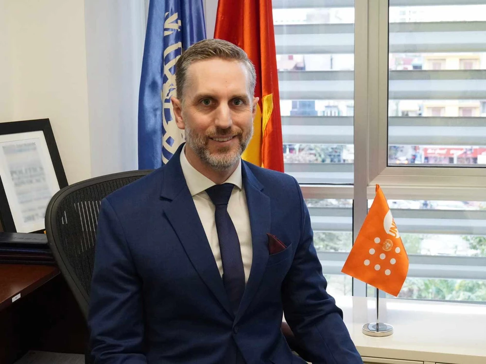 Ông Matt Jackson, Trưởng Đại diện Quỹ Dân số Liên hợp quốc tại Việt Nam. (Ảnh: UNFPA)