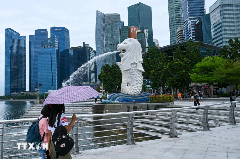 Vịnh Marina ở Singapore. Ảnh: AFP/TTXVN