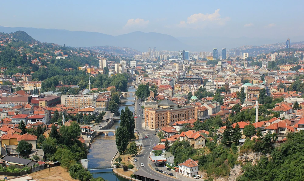 Thủ đô Sarajevo của Bosnia. (Nguồn: Wikipedia)