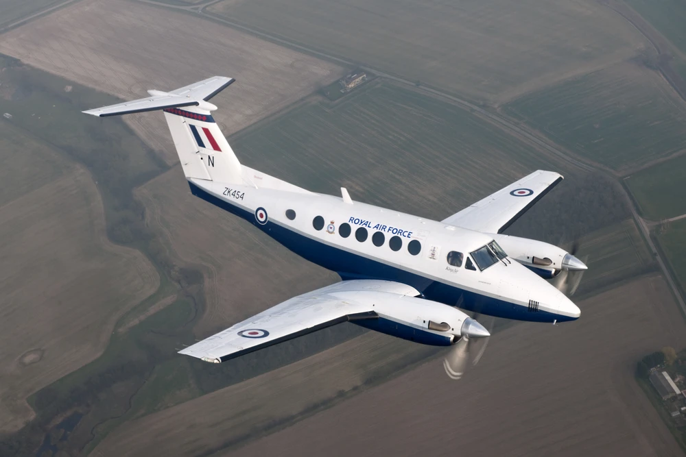 Máy bay Beechcraft Super King Air 2. (Nguồn: Wikipedia)