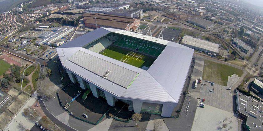 Sân vận động Geoffroy Guichard. (Nguồn: Facebook Ville de Saint-Étienne)