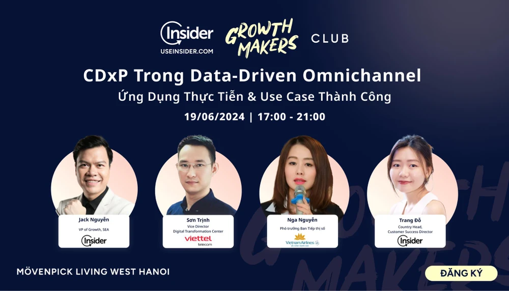 Growth Maker’ Club - sự kiện thường niên lớn nhất của Insider