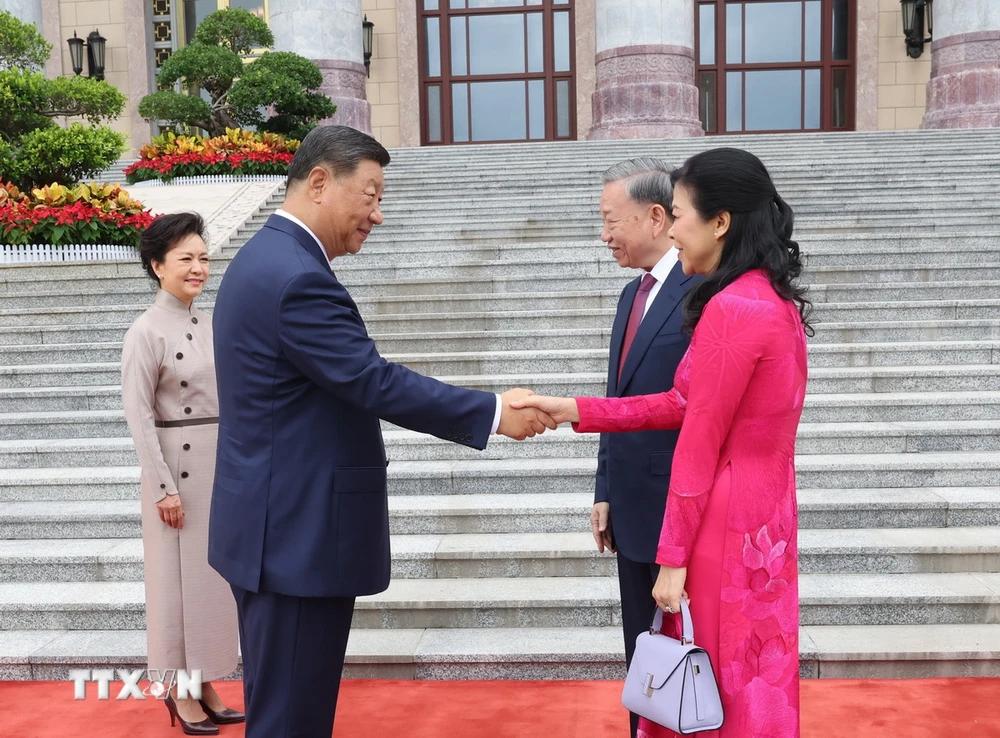 Lễ đón Tổng Bí thư, Chủ tịch nước Tô Lâm thăm cấp Nhà nước tới Trung Quốc- Ảnh 2.