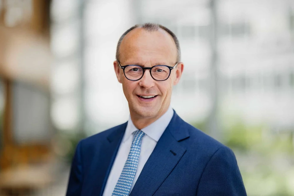 Chủ tịch đảng Dân chủ Thiên chúa giáo (CDU) Friedrich Merz. (Nguồn: en.apa.az)