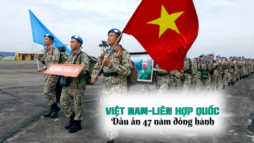 Dấu ấn 47 năm đồng hành Việt Nam-Liên hợp quốc