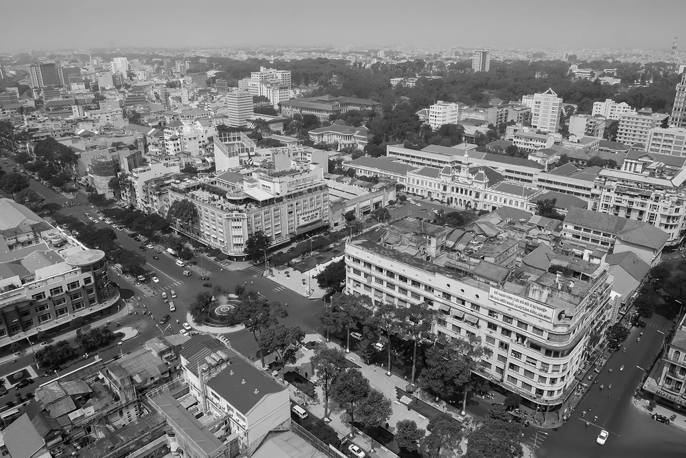 [Photo] Chùm hình ảnh trắng phối đen tuyệt rất đẹp về Thành phố Sài Gòn hình ảnh 11