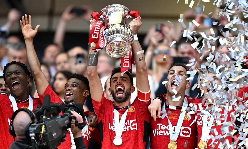 Manchester United giành chức vô địch FA Cup mùa giải 2023-24. (Nguồn: Getty Images)