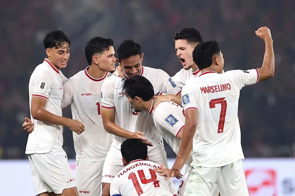 Vòng loại World Cup 2026: Indonesia đi tiếp, Việt Nam và Thái Lan bị loại | Vietnam+ (VietnamPlus)