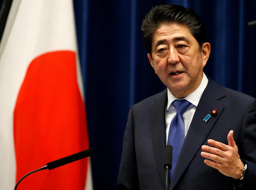 Thủ tướng Nhật Bản Shinzo Abe. (Nguồn: WJS)