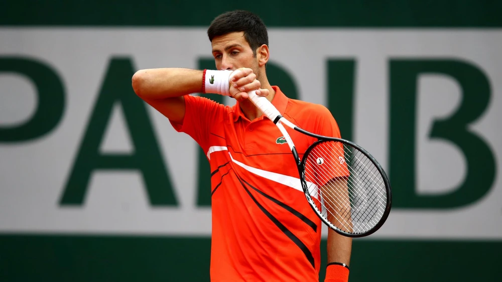 Djokovic bị loại ở bán kết Roland Garros. (Nguồn: AP)