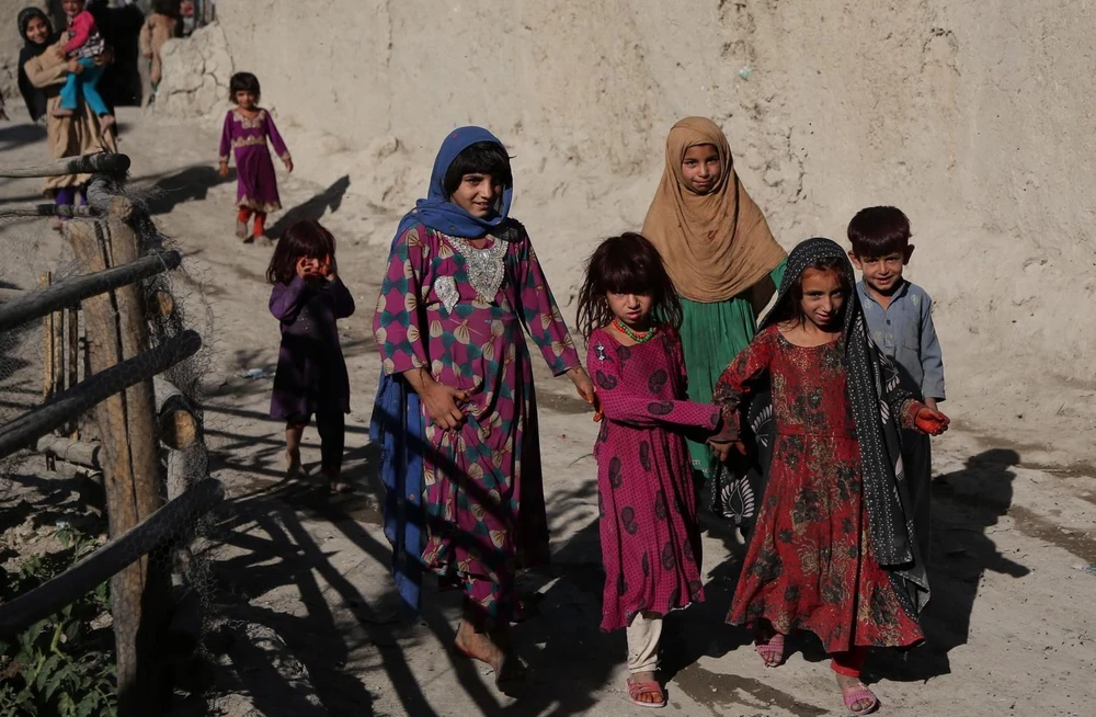 Người tị nạn Afghanistan. (Ảnh: TTXVN phát)