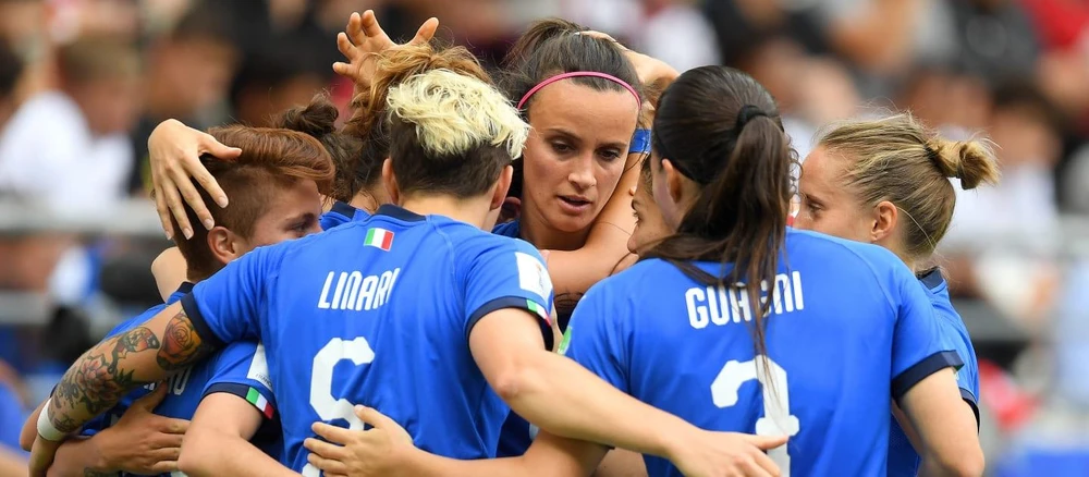 Italy đã sớm giành vé vào vòng 1/8 World Cup nữ 2019. (Nguồn: Getty Images)