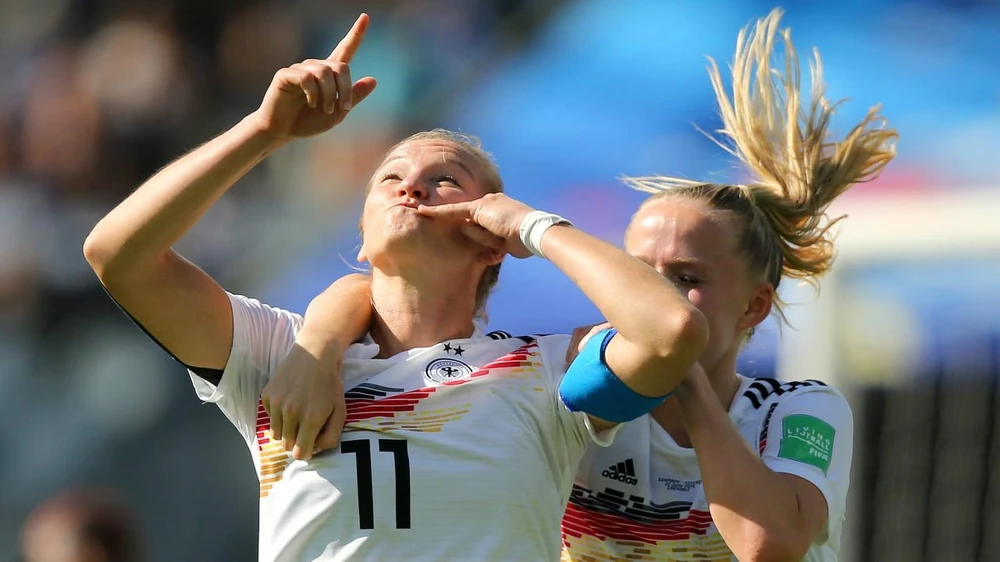 Tuyển Đức giành vé vào tứ kết World Cup nữ 2019. (Nguồn: Getty Images)