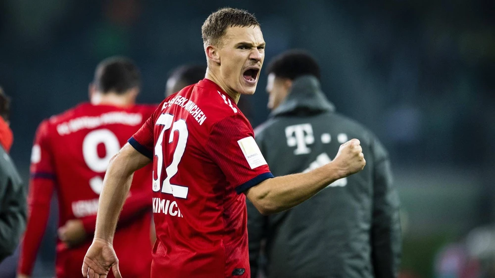 Kimmich xứng đáng với vai trò thủ quân Bayern. (Nguồn: Getty Images)