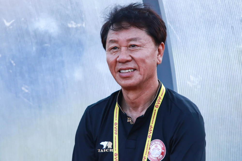 Huấn luyện viên Thành phố Hồ Chí Minh, Chung Hae Soung. (Ảnh: Nguyên An/Vietnam+)