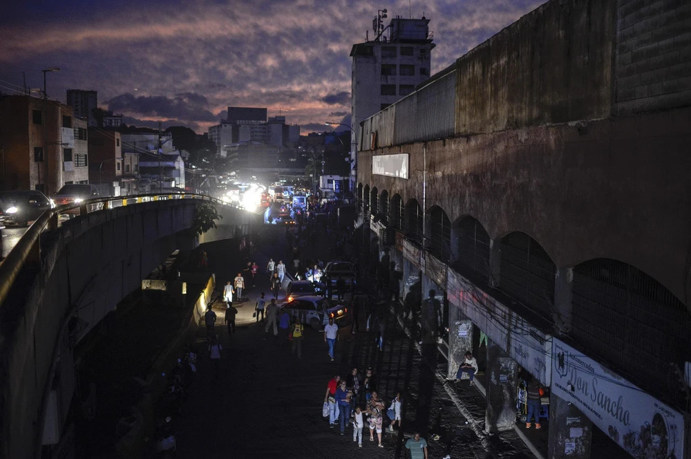 Venezuela tiếp tục bị Mỹ trừng phạt. (Nguồn: AFP/TTXVN)