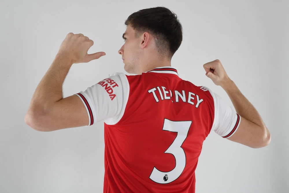 Kieran Tierney về Arsenal với giá 25 triệu bảng. (Nguồn: Arsenal.com)