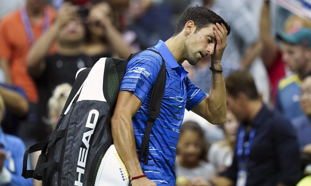 Djokovic bỏ cuộc vì chấn thương. (Nguồn: AP)