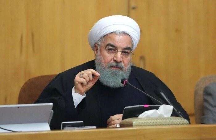 Tổng thống Iran Hassan Rouhani phát biểu tại Tehran. (Ảnh: IRNA/TTXVN)