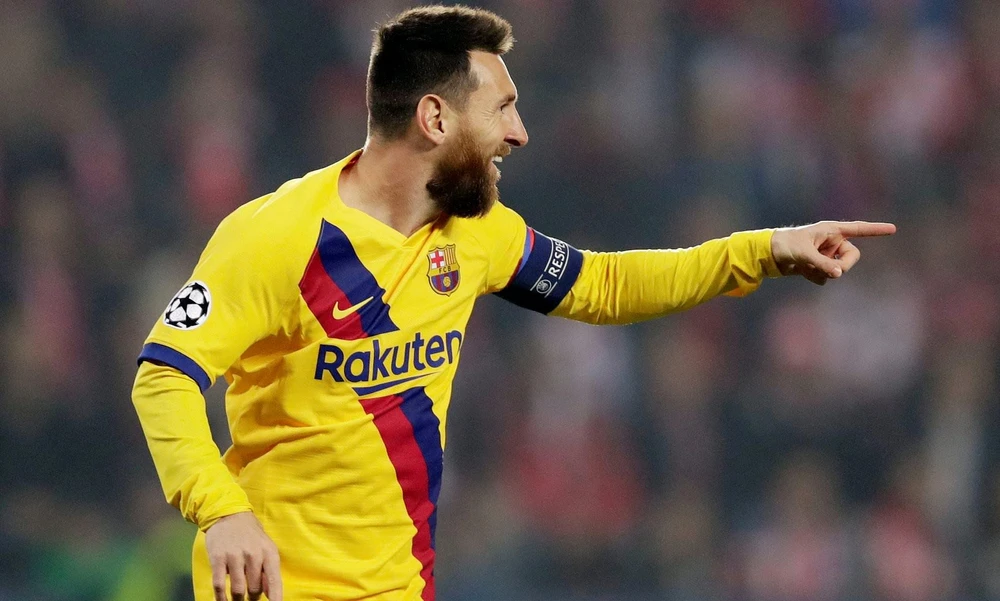 Messi ghi bàn 15 mùa giải liên tiếp ở Champions League. (Nguồn: Getty Images)