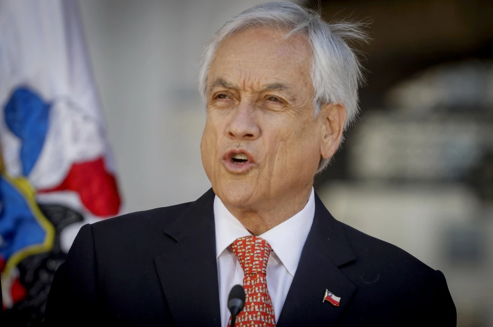 Tổng thống Chile Sebastián Piñera. (Ảnh: THX/TTXVN)