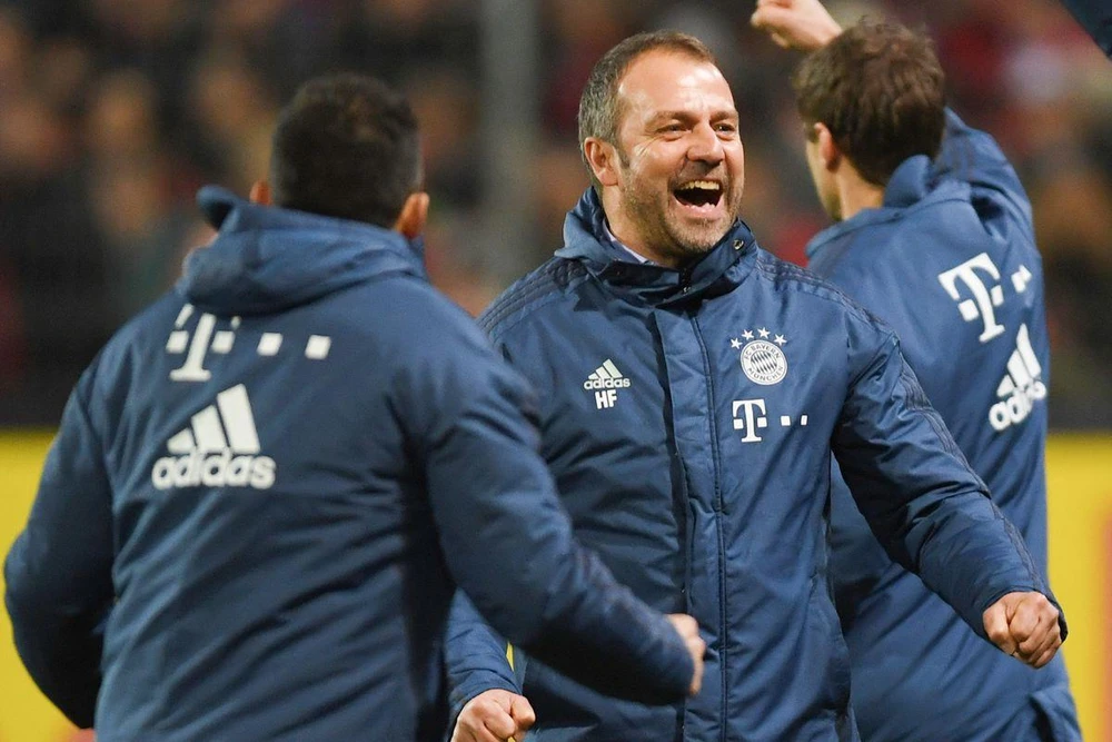Hansi Flick sẽ dẫn dắt Bayern đến hết mùa giải. (Nguồn: Getty Images)