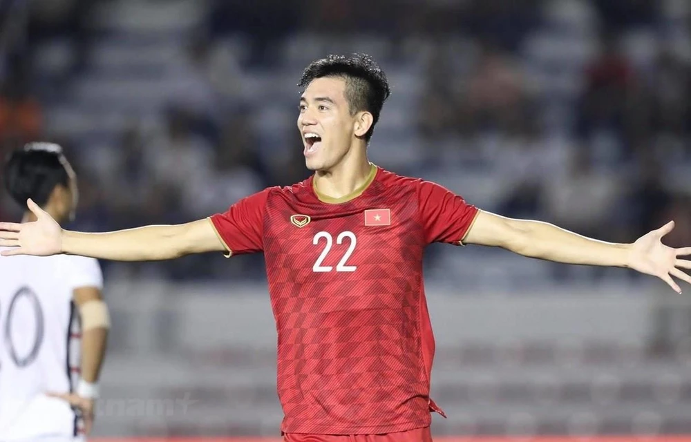 Nguyễn Tiến Linh được kỳ vọng sẽ tỏa sáng ở giải U23 châu Á 2020. (Ảnh: Vietnam+)
