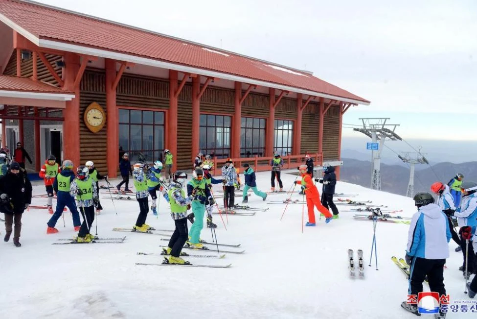 Khu nghỉ dưỡng trượt tuyết Masikryong. (Nguồn: EPA-EFE)