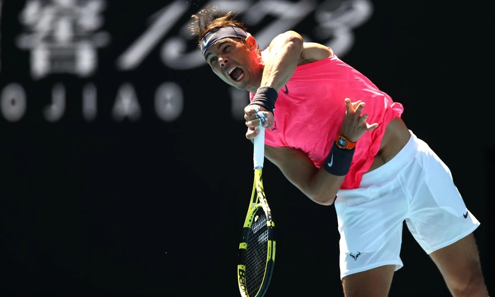 Rafael Nadal dễ dàng giành vé vào vòng 2. (Nguồn: Reuters)