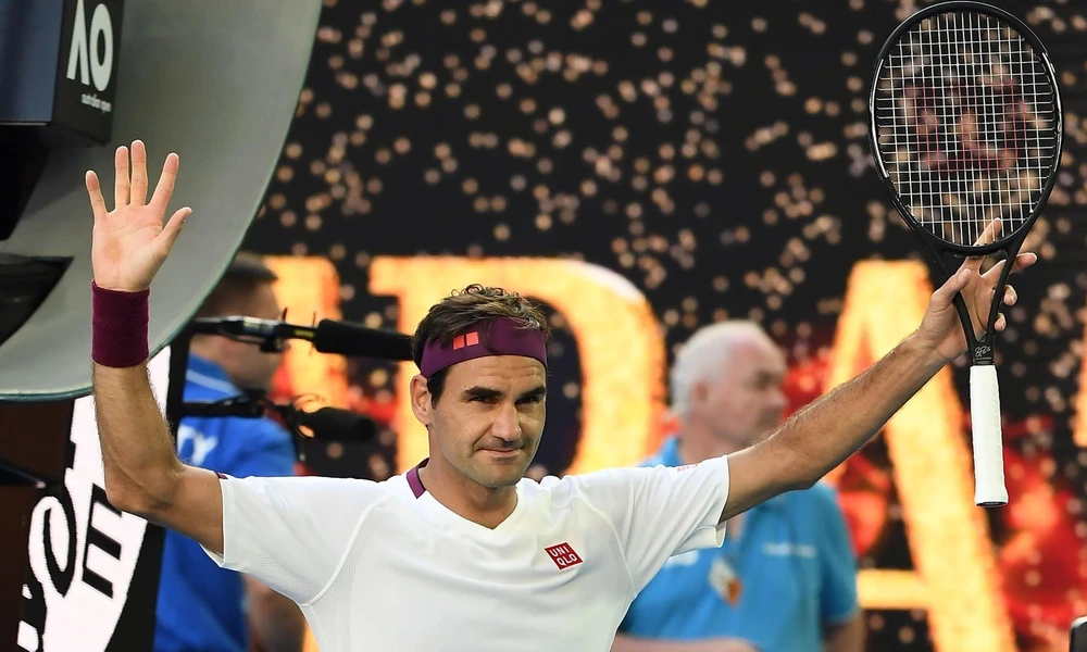 Federer lần thứ 15 vào bán kết Australian Open. (Nguồn: Getty Images)