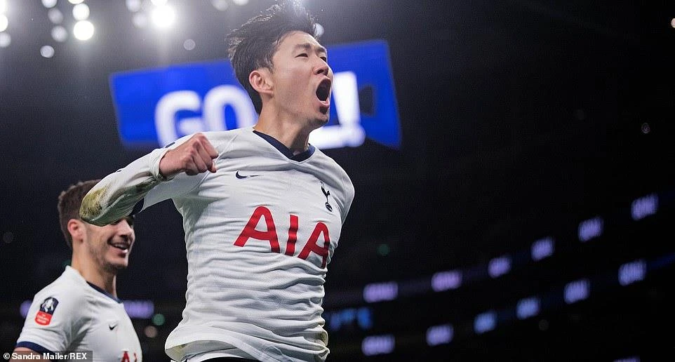 Son Heung-min đưa Tottenham vào vòng 5 FA Cup.