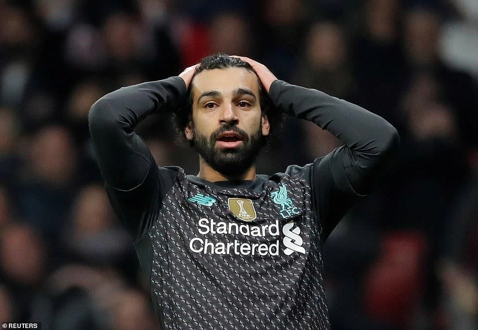 Salah không thể giúp Liverpool tránh khỏi thất bại.