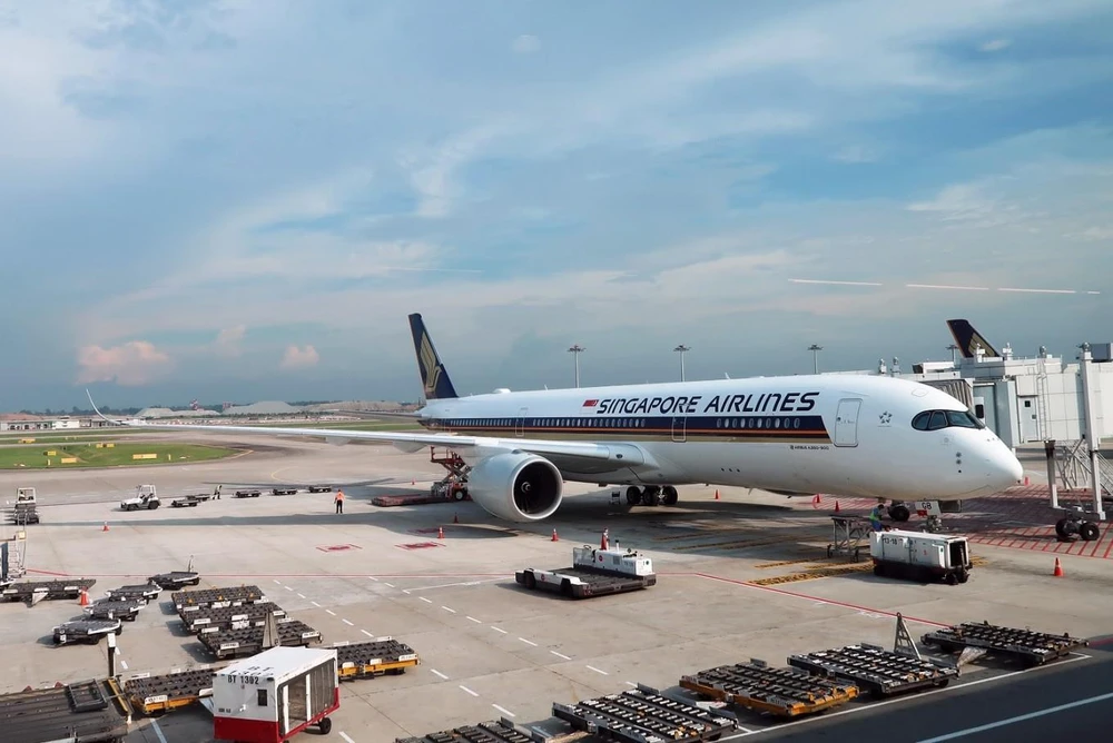 May bay của hãng hàng không Singapore Airlines. (Nguồn: thejakartapost)