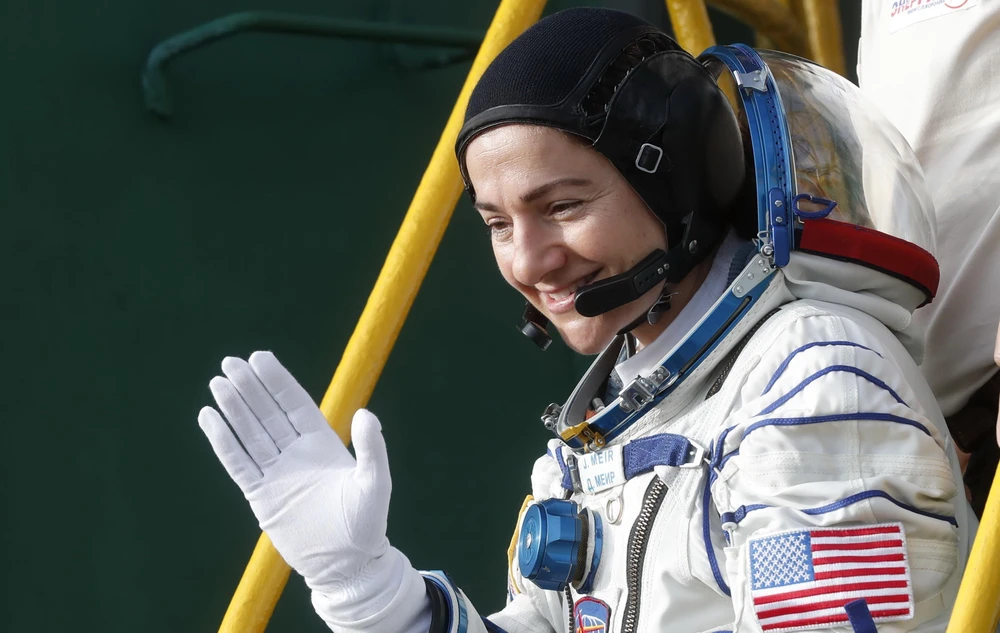 Phi hành gia của NASA Jessica Meir. (Ảnh: AFP/ TTXVN)