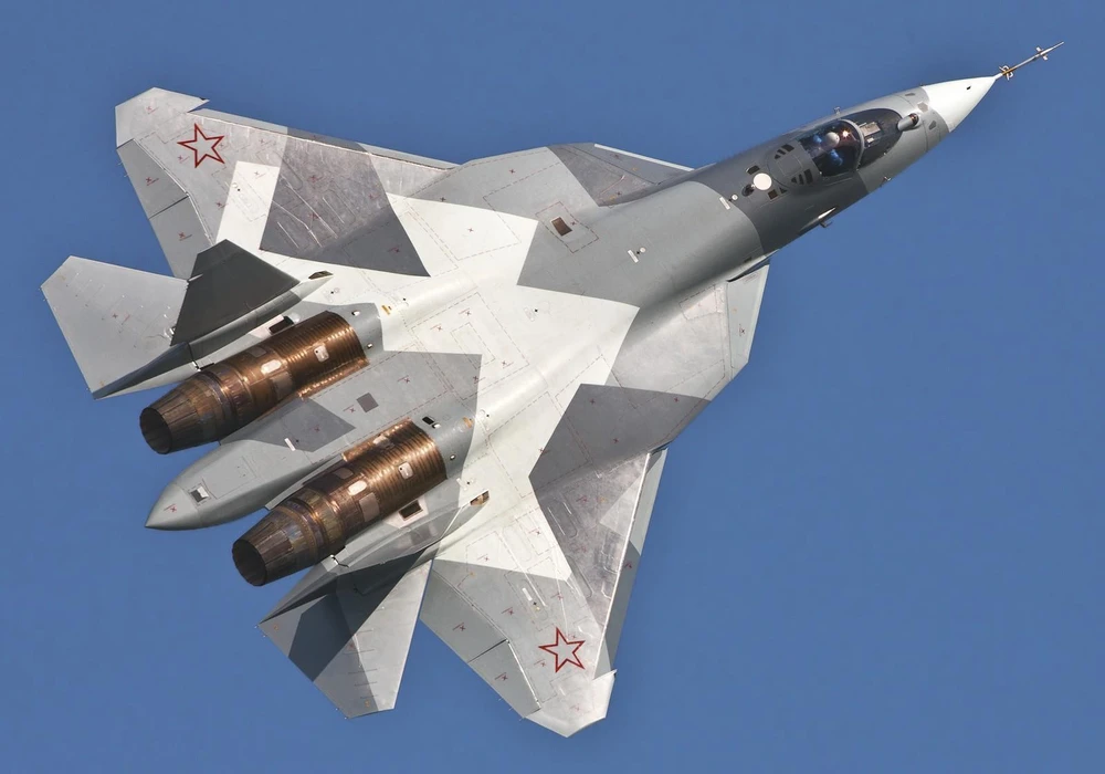 Máy bay chiến đấu Su-57. (Nguồn: flightglobal)