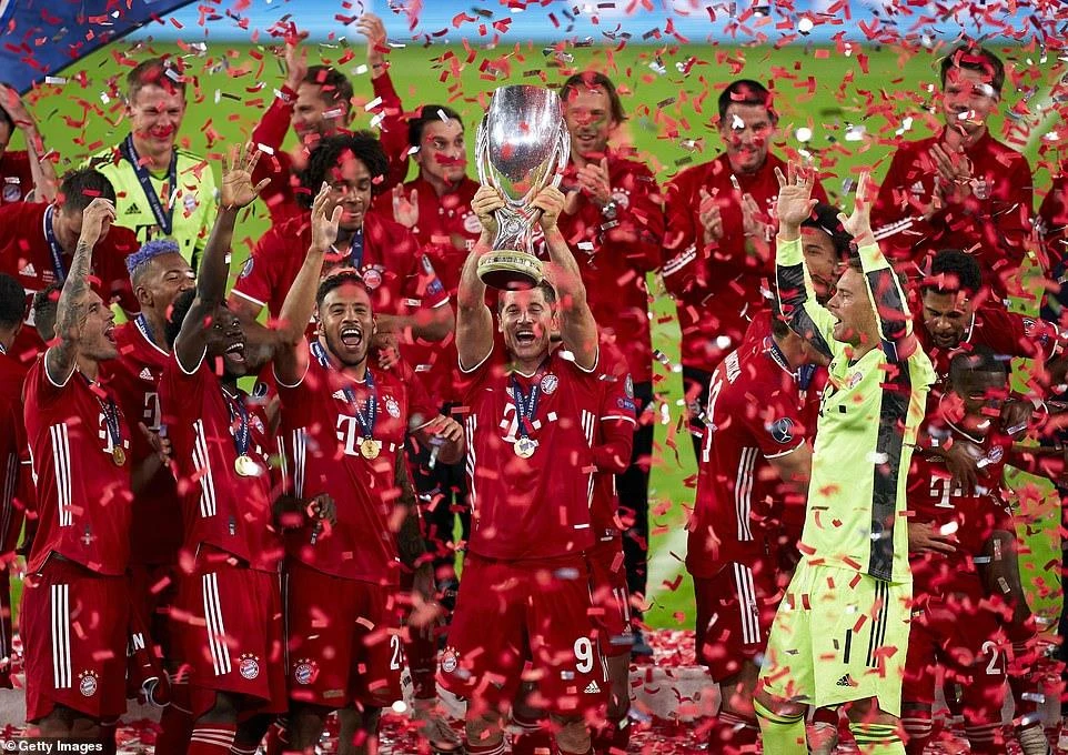 Bayern Munich giành Siêu cúp châu Âu. (Nguồn: Getty Images)