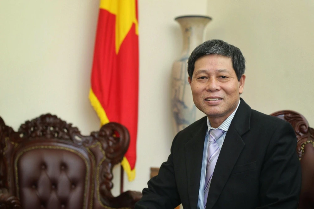 Đại sứ đặc mệnh toàn quyền Việt Nam tại Malaysia Lê Quý Quỳnh. (Ảnh: Nguyễn Mạnh Tuân/TTXVN)