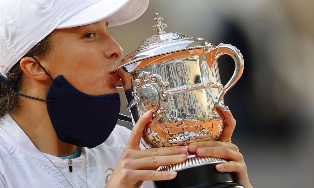 Iga Swiatek vô địch Roland Garros 2020. (Nguồn: Getty Images)