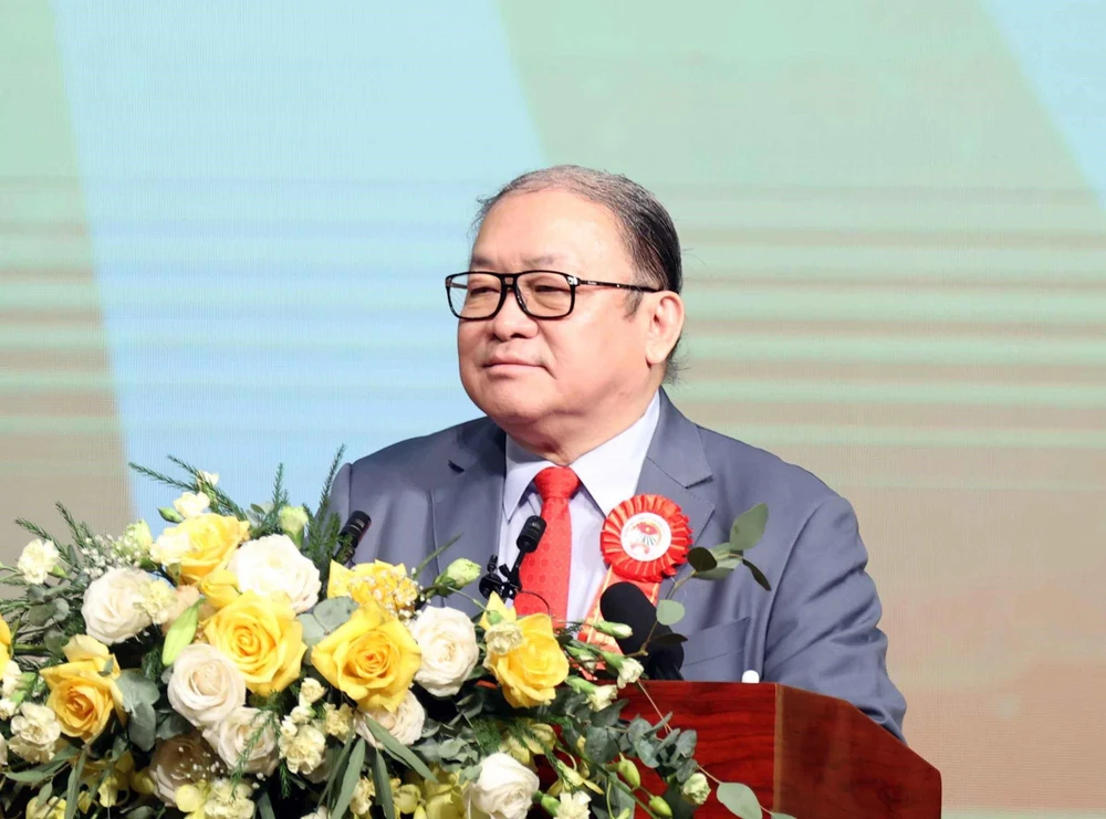 Ông Thào Xuân Sùng, Chủ tịch Hội Nông dân Việt Nam. (Ảnh: Thống Nhất/TTXVN)
