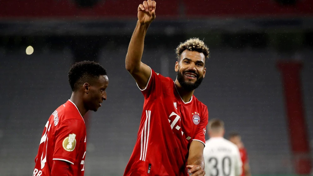 Choupo-Moting lập cú đúp ngay trong ngày ra mắt Bayern. (Nguồn: FcBayern)