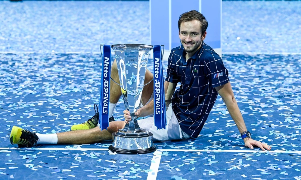 Daniil Medvedev vô địch ATP Finals 2020. (Nguồn: Getty Images)