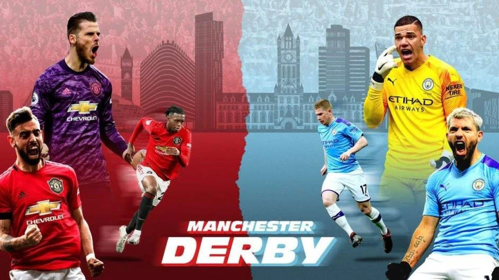 Derby Manchester hứa hẹn sẽ rất kịch tính. (Nguồn: sportco.io)