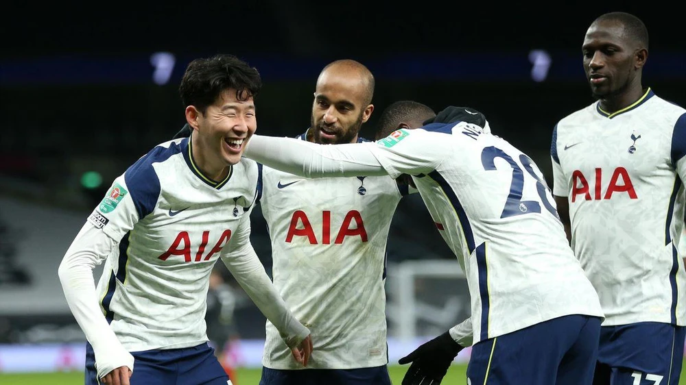 Tottenham vào chung kết League Cup 2020-21. (Nguồn: Getty Images)