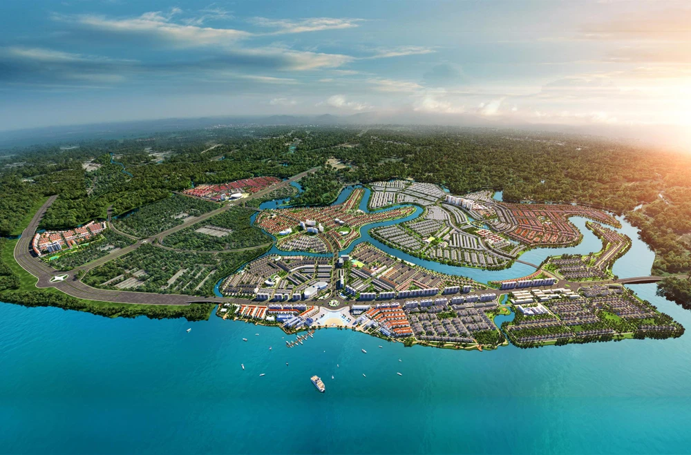 Khu đô thị sinh thái thông minh Aqua City có quy mô 1.000ha tại phía Đông TP.HCM của tập đoàn Novaland.