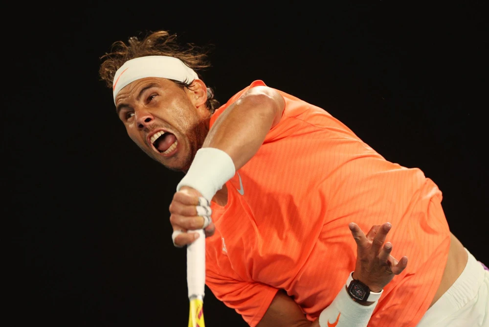 Nadal dừng bước ở Australian Open 2021. (Nguồn: AP)