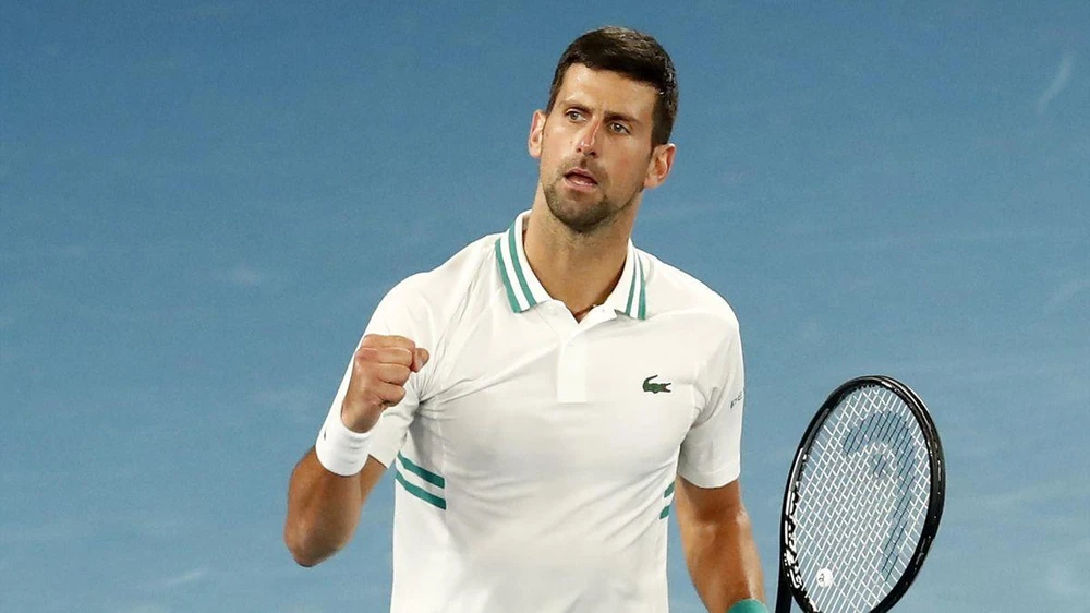 Djokovic lần thứ 9 vào chung kết Australian Open. (Nguồn: Getty Images)